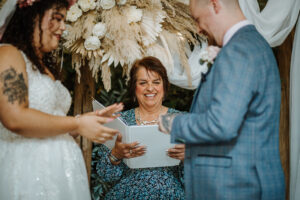 Petra Celebrant Exchanging of rings
