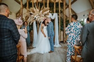 Petra Celebrant Wedding Kiss